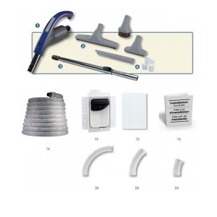 RETRAFLEX II ‑ zestaw z wężem w pokrowcu 9m + włącznik zdalny RF #1