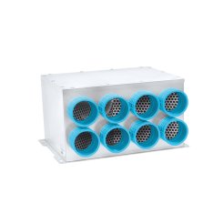Rozdzielacz przelotowy Premium Ø160/8×75 – izolowany K-FLEX