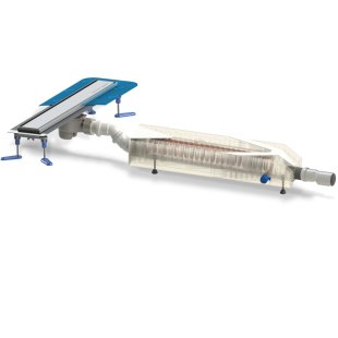 Rekuperator do wody ZYPHO iZi 40 z odpływem liniowym 80 cm #1