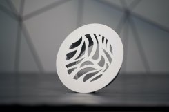Anemostat dekoracyjny Zebra Ø125 – designerski nawiewnik do rekuperacji
