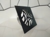 Anemostat dekoracyjny kwadratowy Ø100 Zebra #2