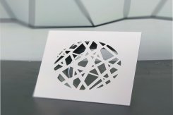 Anemostat dekoracyjny Ø100 Sieć | Kwadratowy do rekuperacji