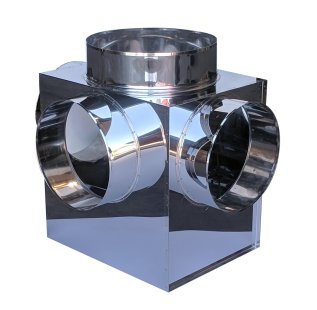 Studnia GWC ze stali nierdzewnej 3xØ160mm 250mm #1