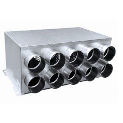 Rozdzielacz przelotowy Premium Ø200/10×75 – izolowany K-FLEX