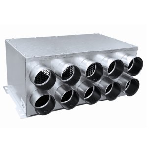 Rozdzielacz przelotowy Premium Ø200/10×75 – izolowany K-FLEX #1