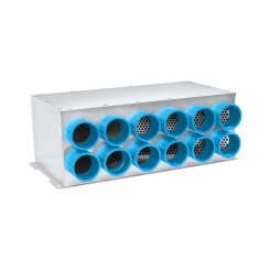Rozdzielacz przelotowy Premium Ø200/12×75 – izolowany K-FLEX