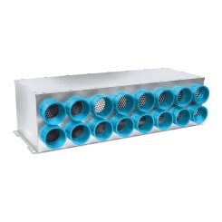 Rozdzielacz przelotowy dwu rzędowy Premium 16x75mm / Ø200mm