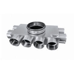 Rozdzielacz kątowy Premium Ø160/8×75 – izolowany K-FLEX
