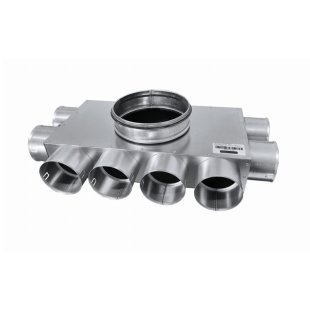 Rozdzielacz kątowy Premium Ø160/8×75 – izolowany K-FLEX #1