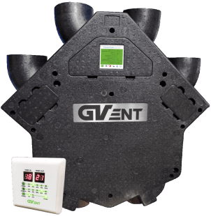 Rekuperator przeciwprądowy G-Vent ECO SMART 380 m³/h #1