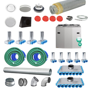 Kompletny system rekuperacji do domu 100–120 m² + instalacja odkurzacza GRATIS #1