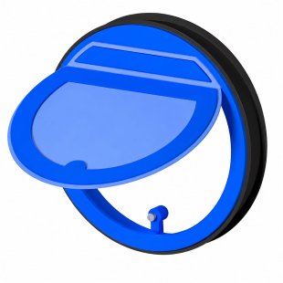 Klapa zwrotna szczelna BLU Ø160 z zamknięciem magnetycznym #1