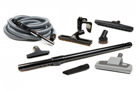 Zestaw do sprzątania Plastiflex Premium 12 m do odkurzacza centralnego #1