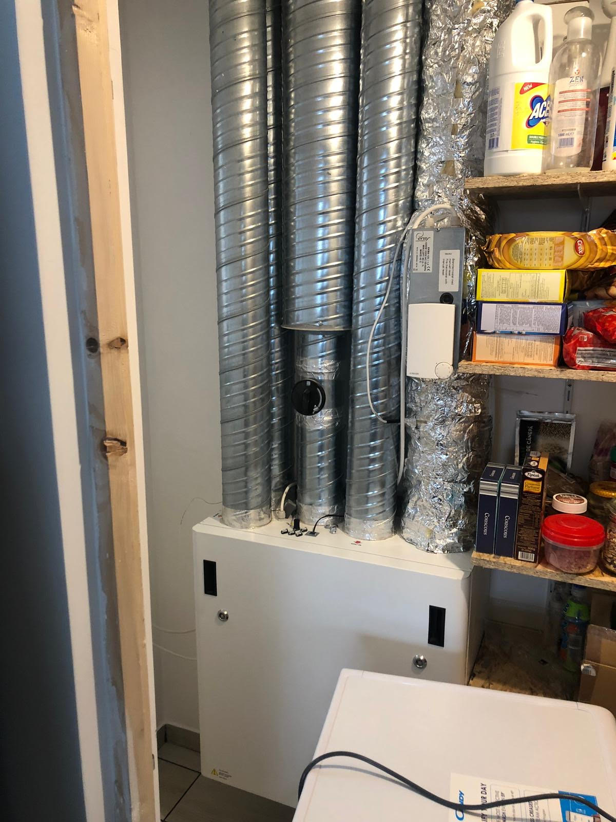 Instalacja rekuperatora w mieszkaniu w bloku